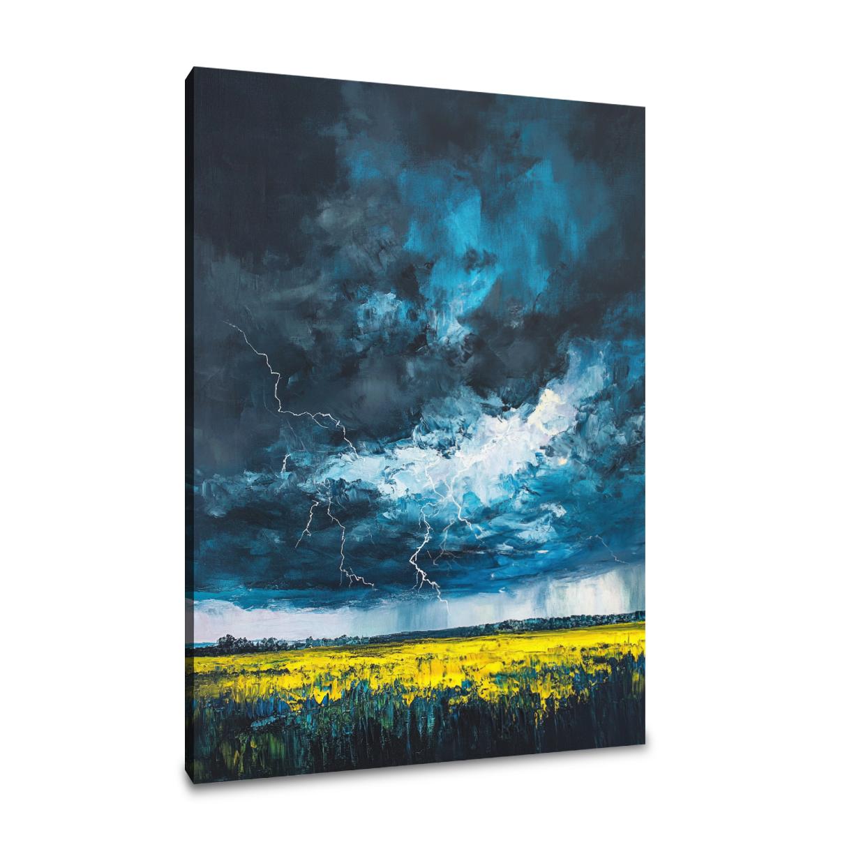 First Thunderstorm Canvas