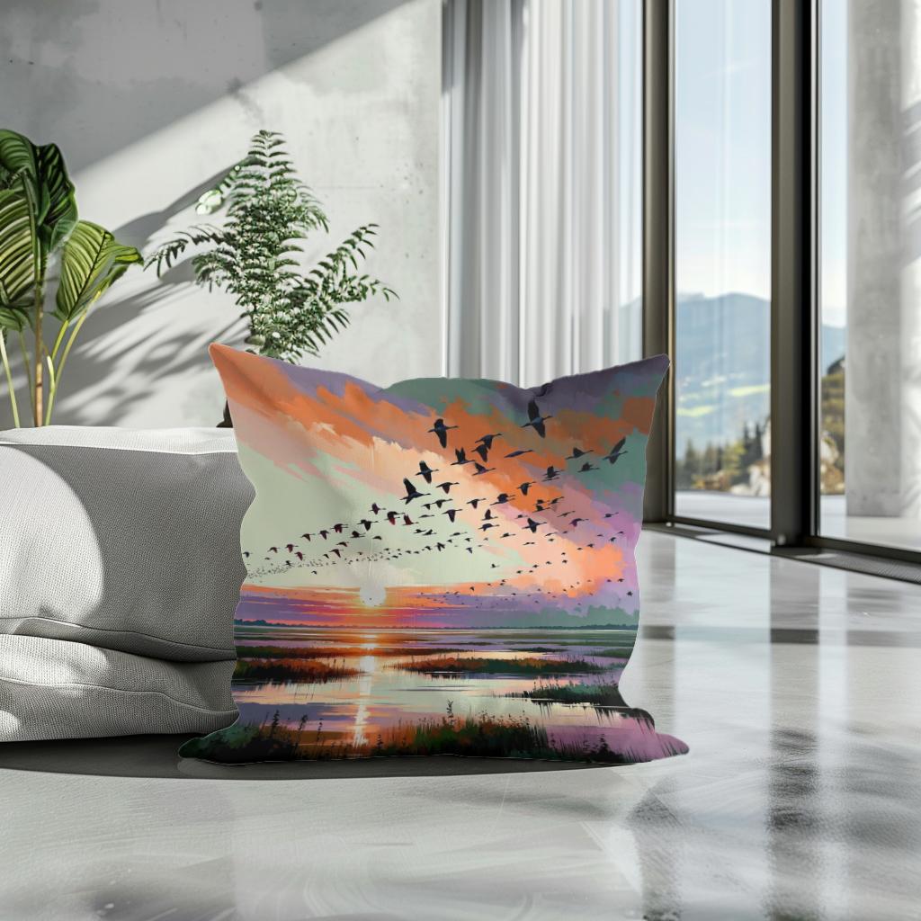 Ethereal Moments Cotton Cushion