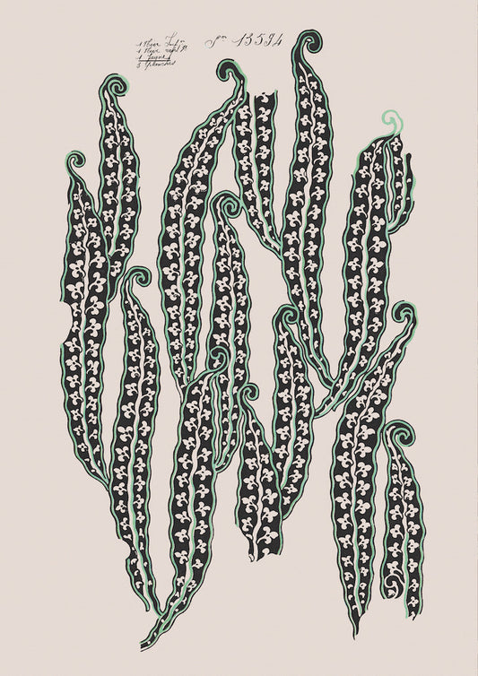 No.067 - Magic Beans II  - Vintage Archive Poster Prints