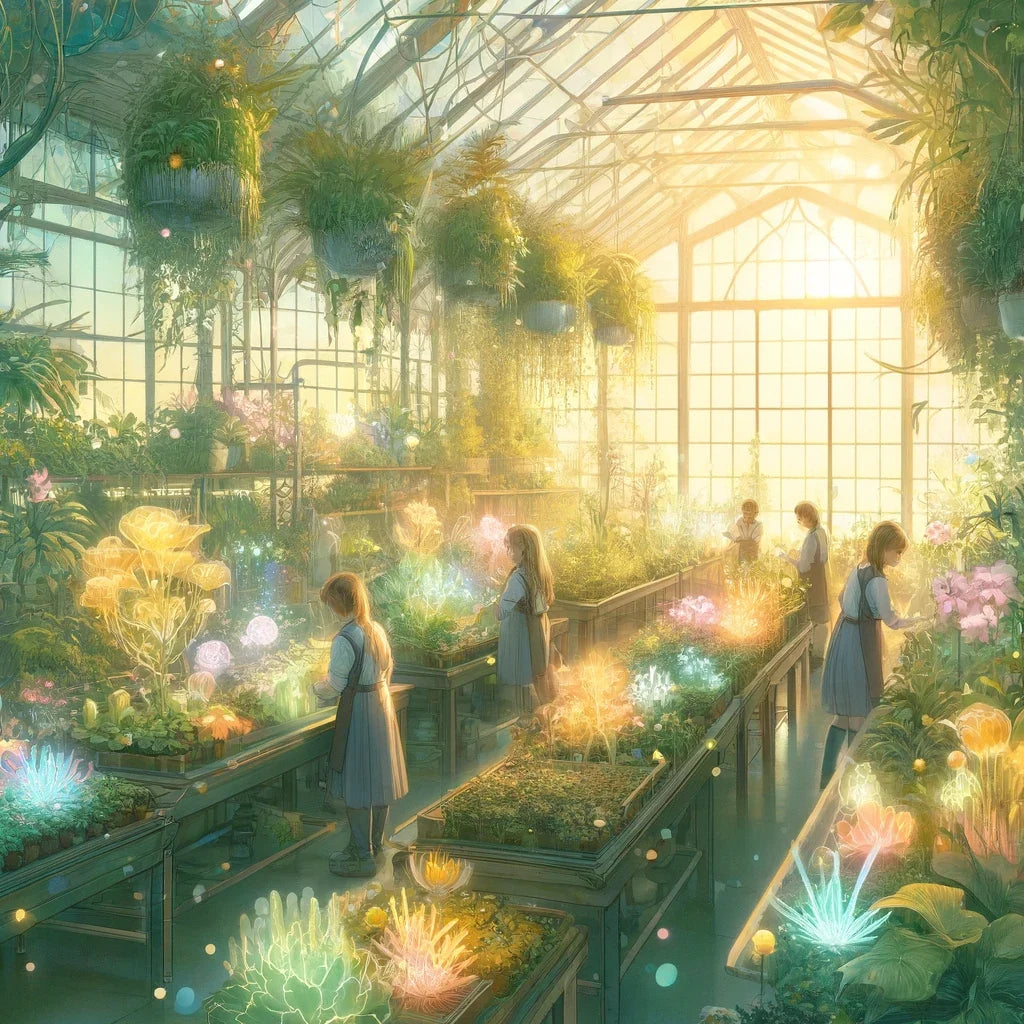 Magical Greenhouse Canvas