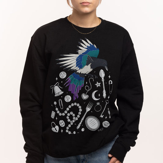 Magpie Treasures Sweatshirt (Unisex)
