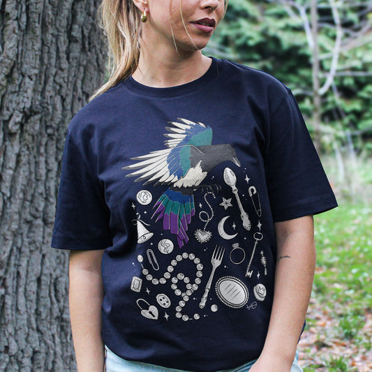 Magpie Treasures T-Shirt (Unisex)