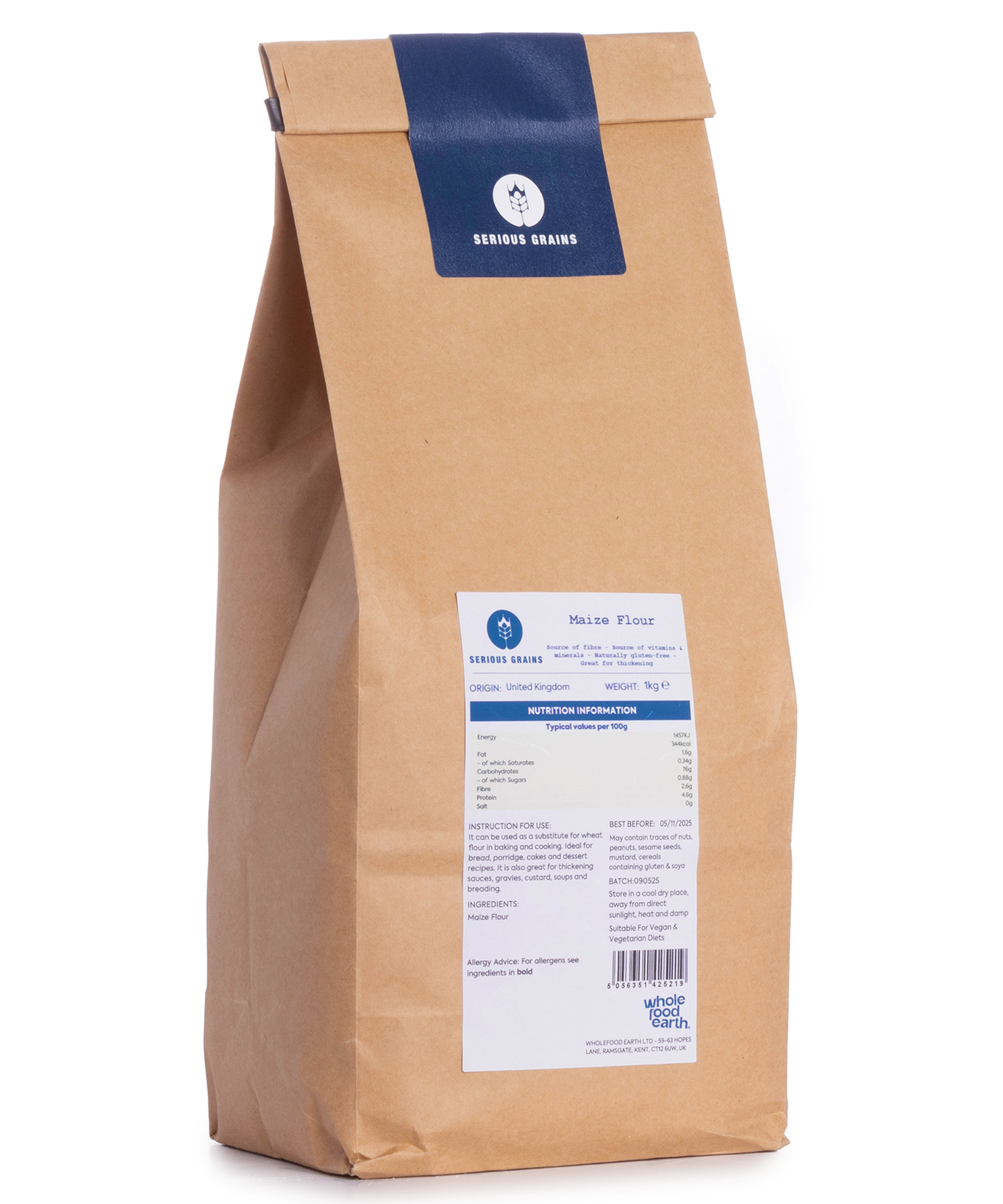 Maize Flour - Serious Grains