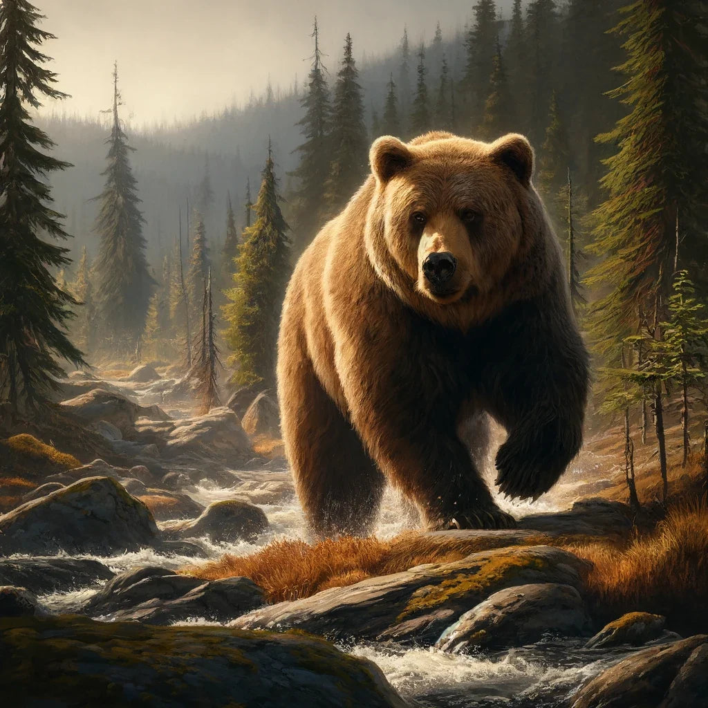 Majestic Bear Canvas