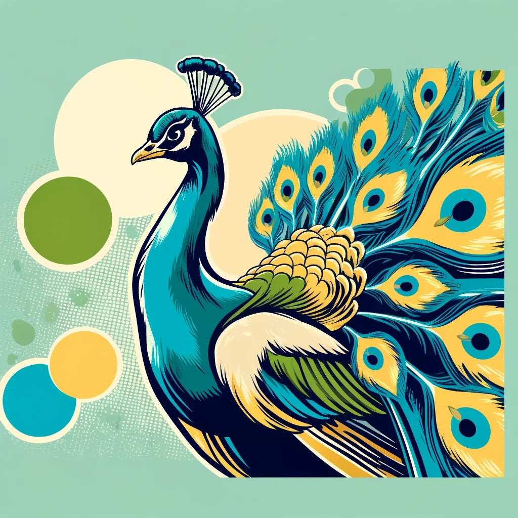 Majestic Peacock Canvas