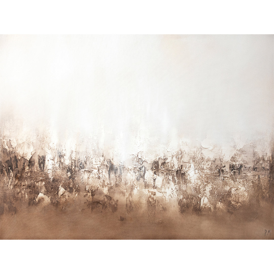 Landa Landscape Framed Printed Canvas