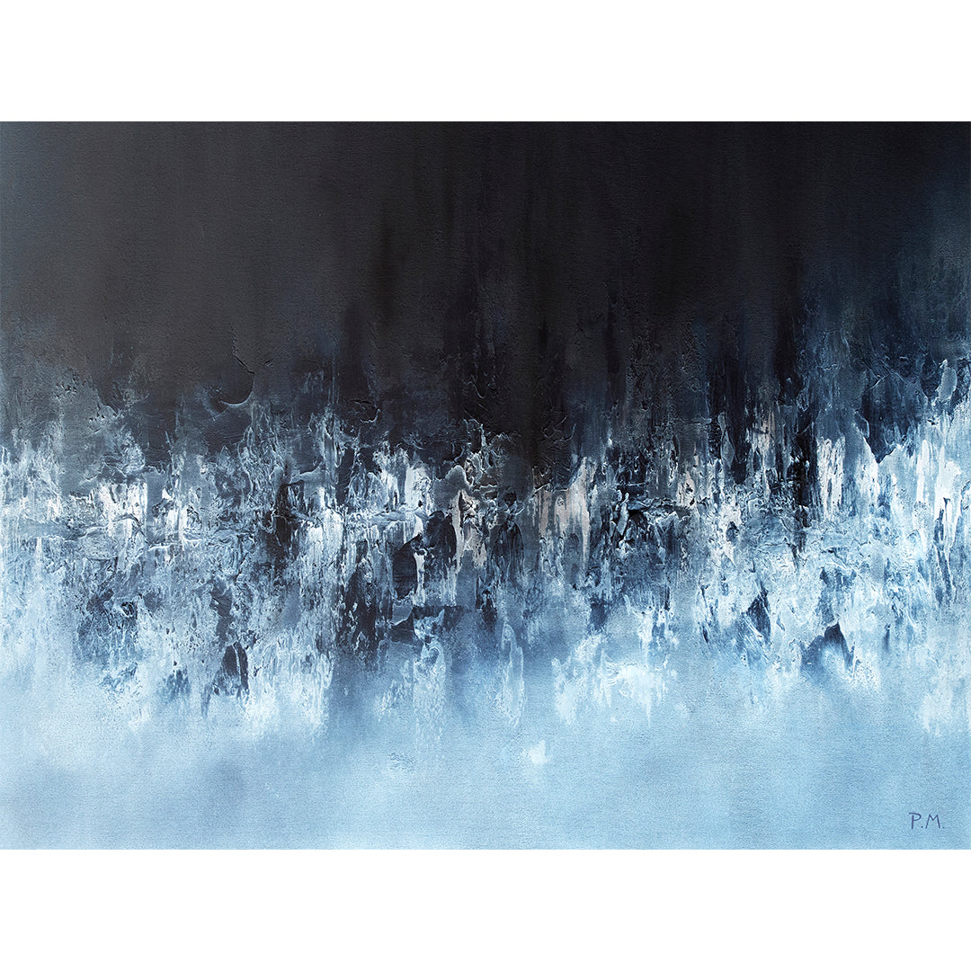 Pisces Landscape Framed Printed Canvas