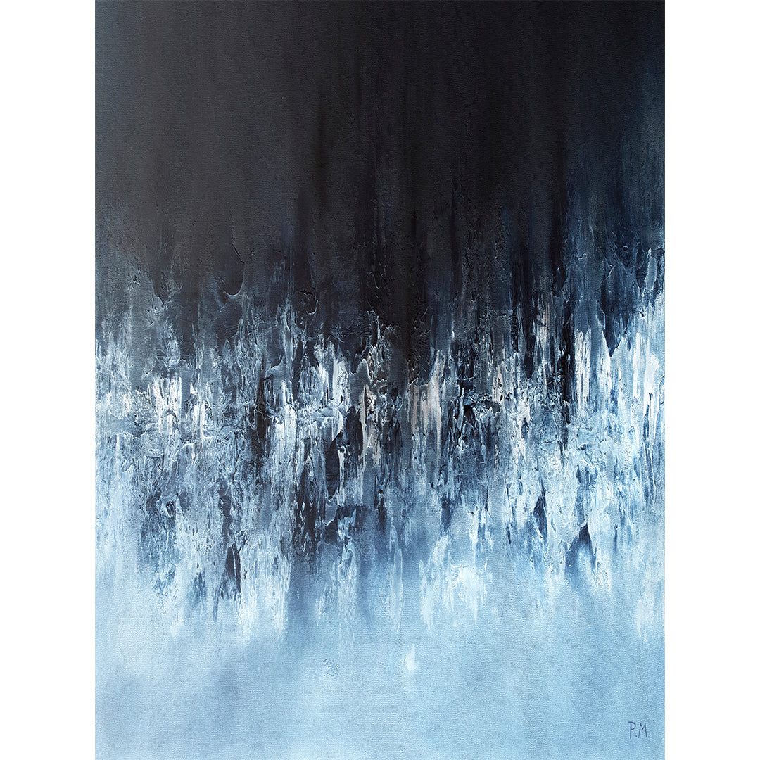 Pisces Portrait Framed Printed Canvas