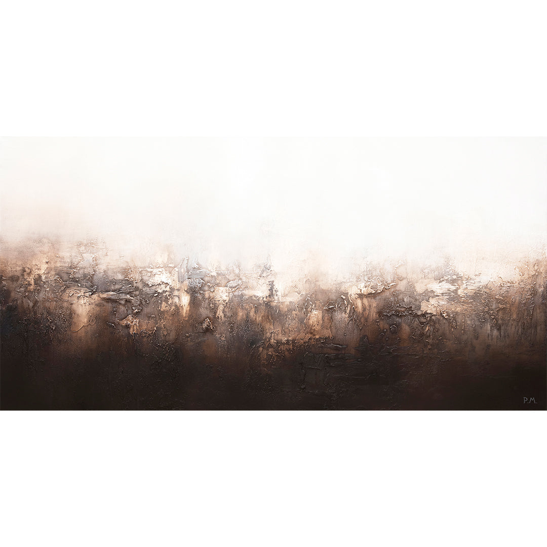 Rustica Panoramic Framed Printed Canvas