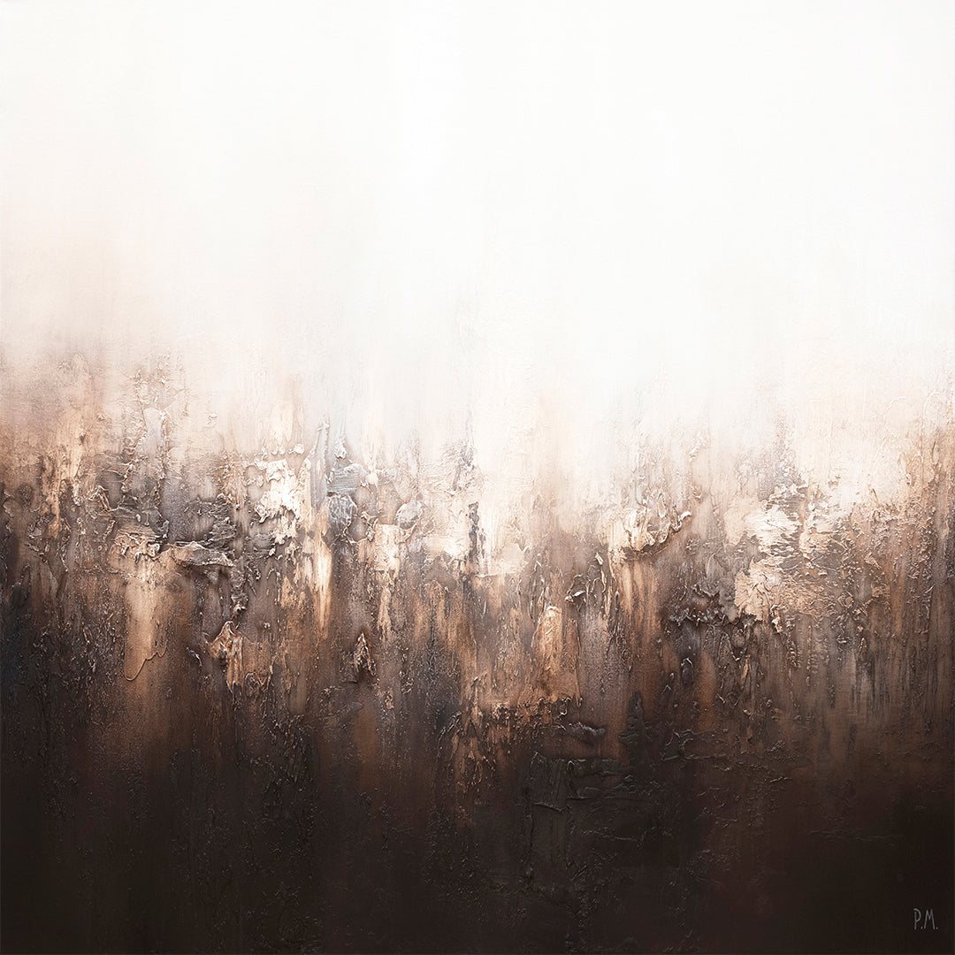 Rustica Square Framed Printed Canvas