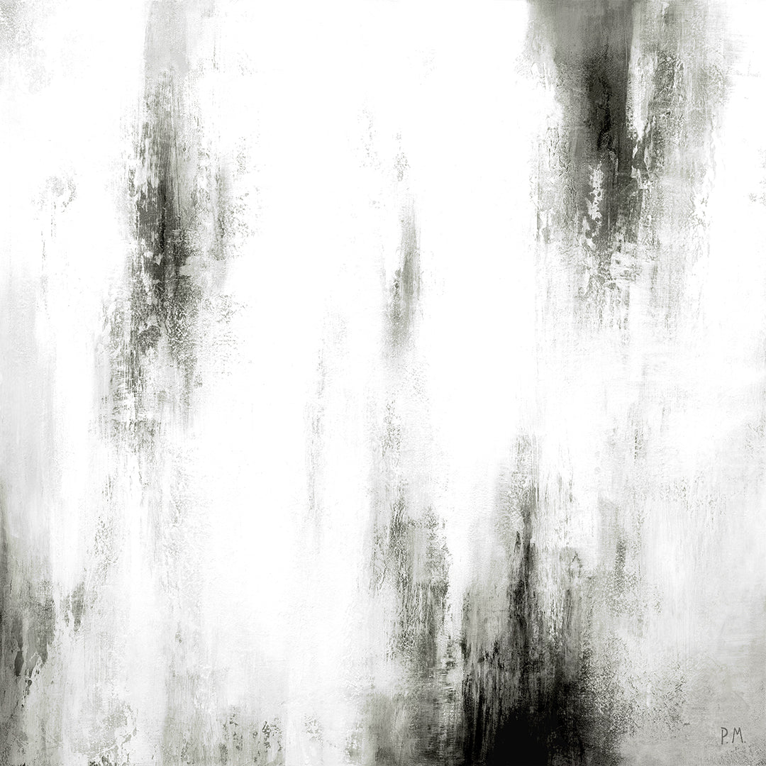 Manhattan II Square Framed Printed Canvas