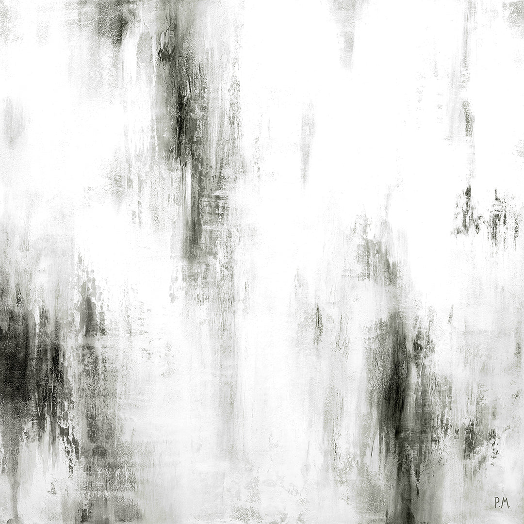 Manhattan I Square Framed Printed Canvas