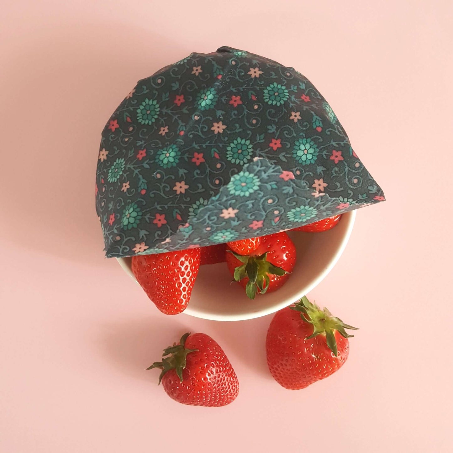 Honey Bee Good Made with Liberty Fabric Set of 3 Handmade Beeswax Wraps