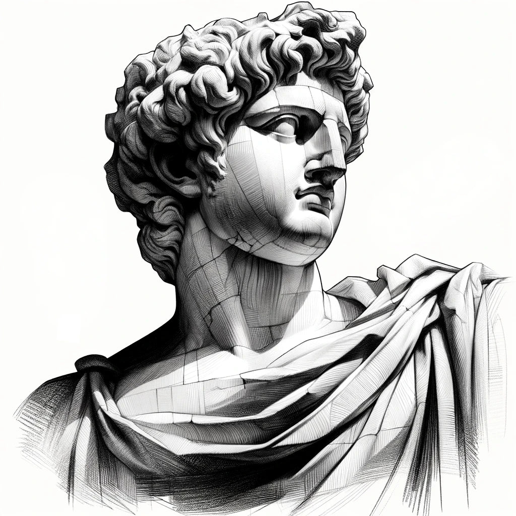 Marble Grace Canvas