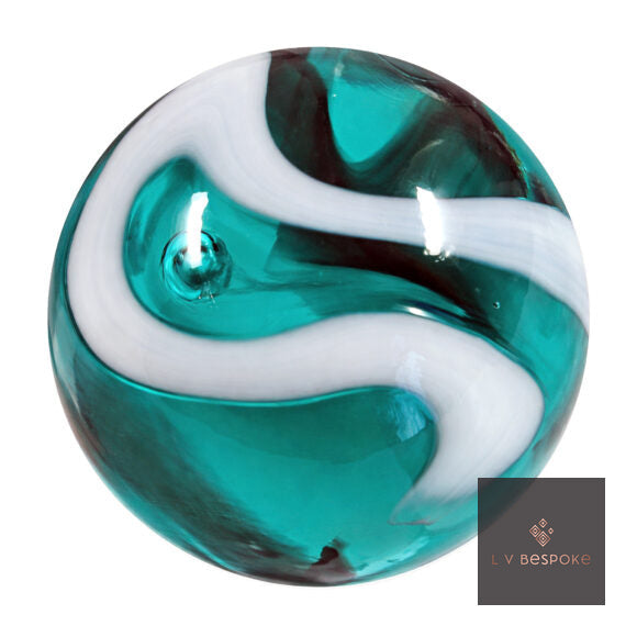 Snail Garden Ornament with Marble Eyes