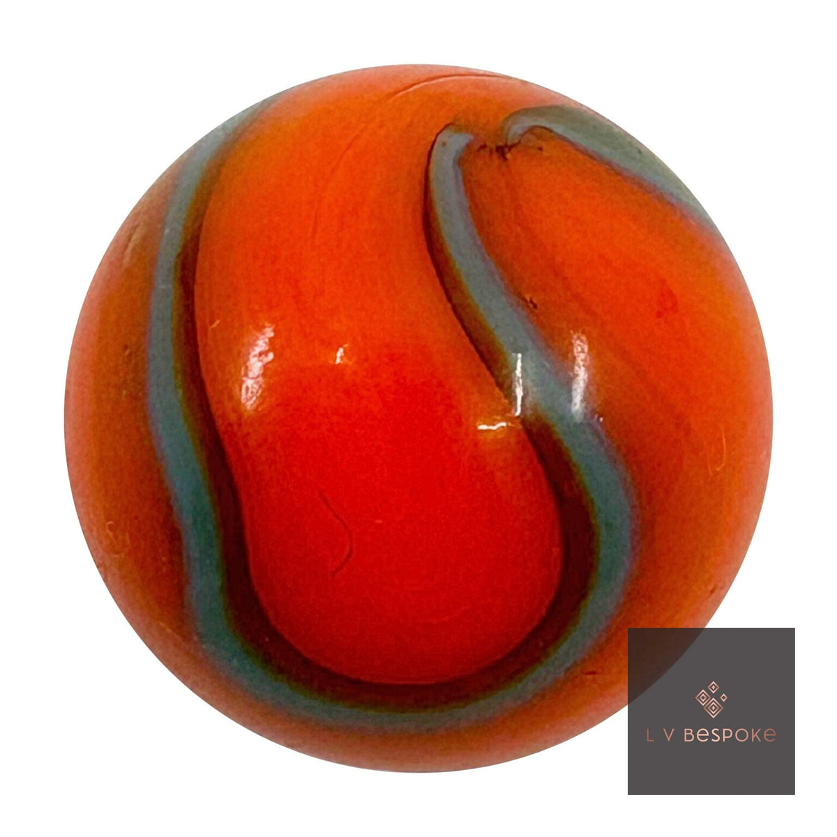 Snail Garden Ornament with Marble Eyes