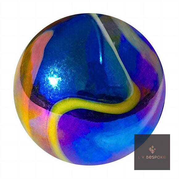 Snail Garden Ornament with Marble Eyes