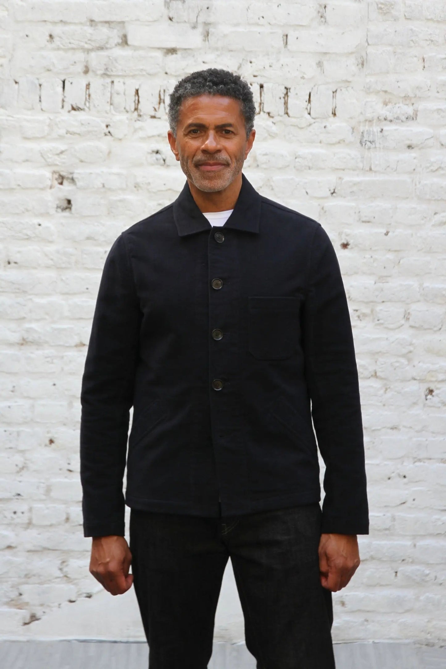 Marchant Jacket  - Navy Moleskin