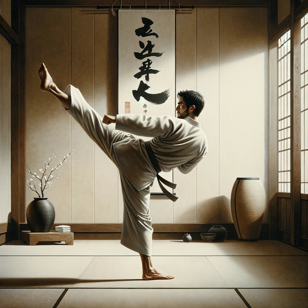 Martial Arts Focus Canvas
