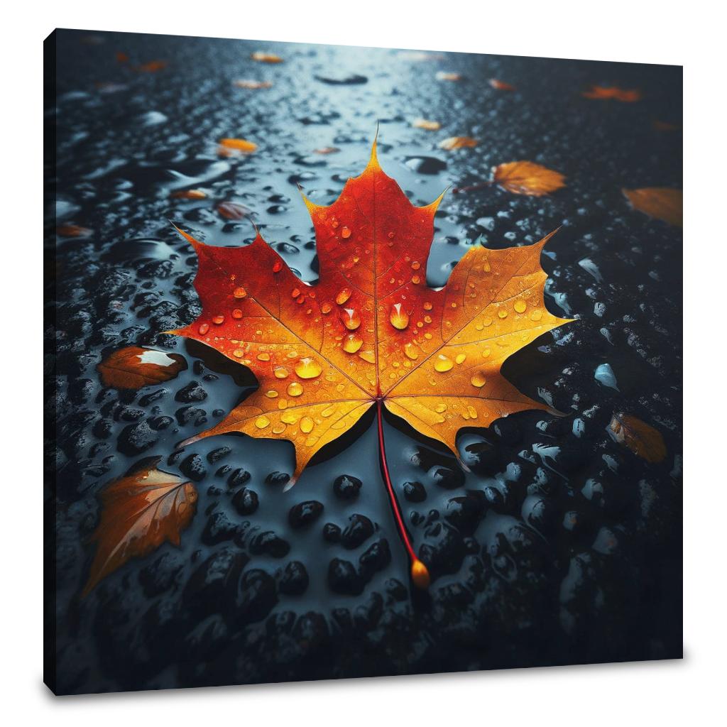 Autumn Contrast Canvas