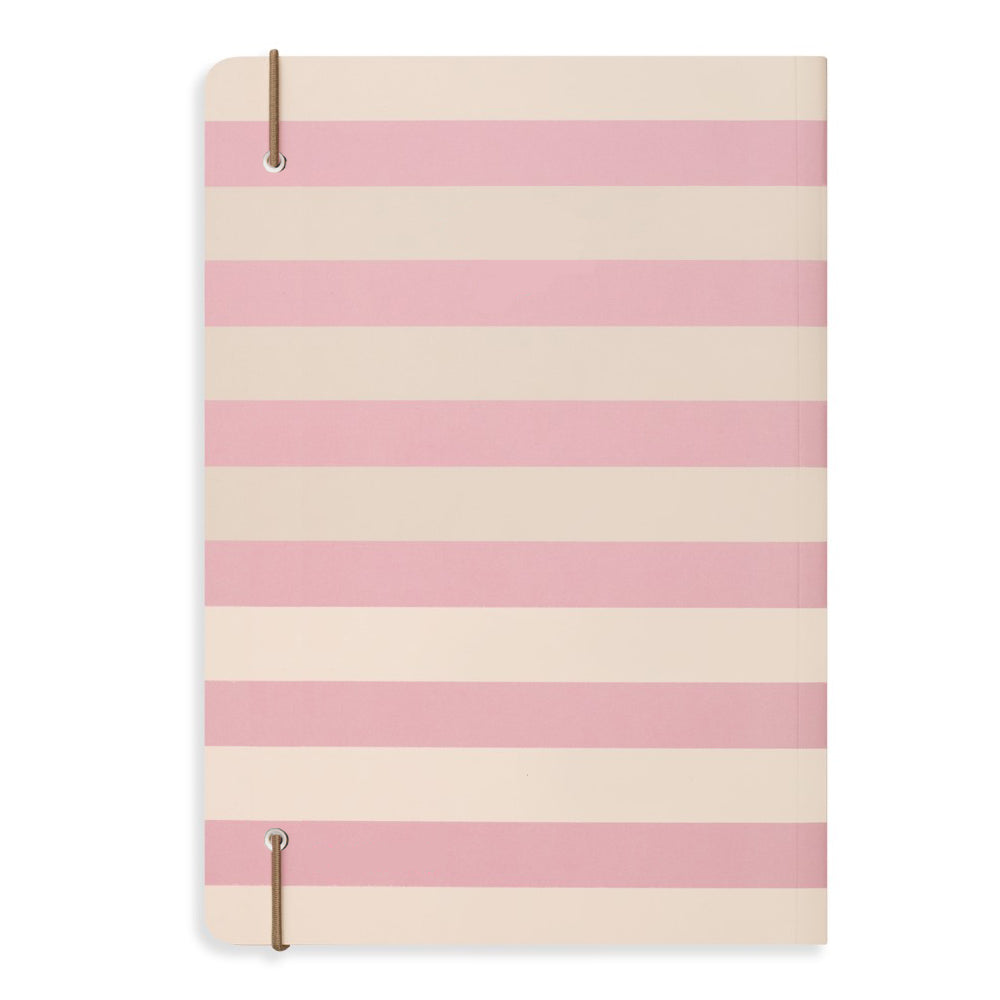 Matilda Moo | A5 Ruled Notebook | Striped