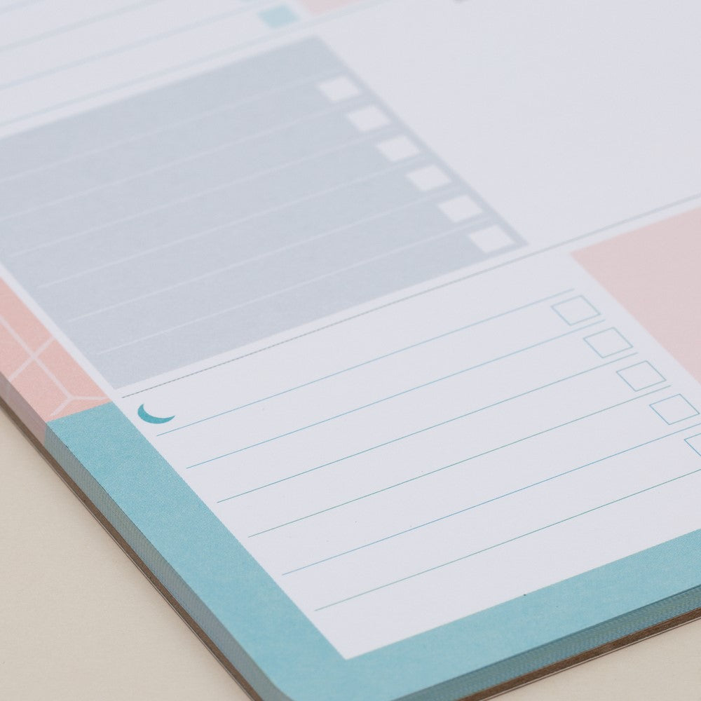 Matilda Myres | A5 Daily List Pad with 100 Sheets and Magnetic Strip