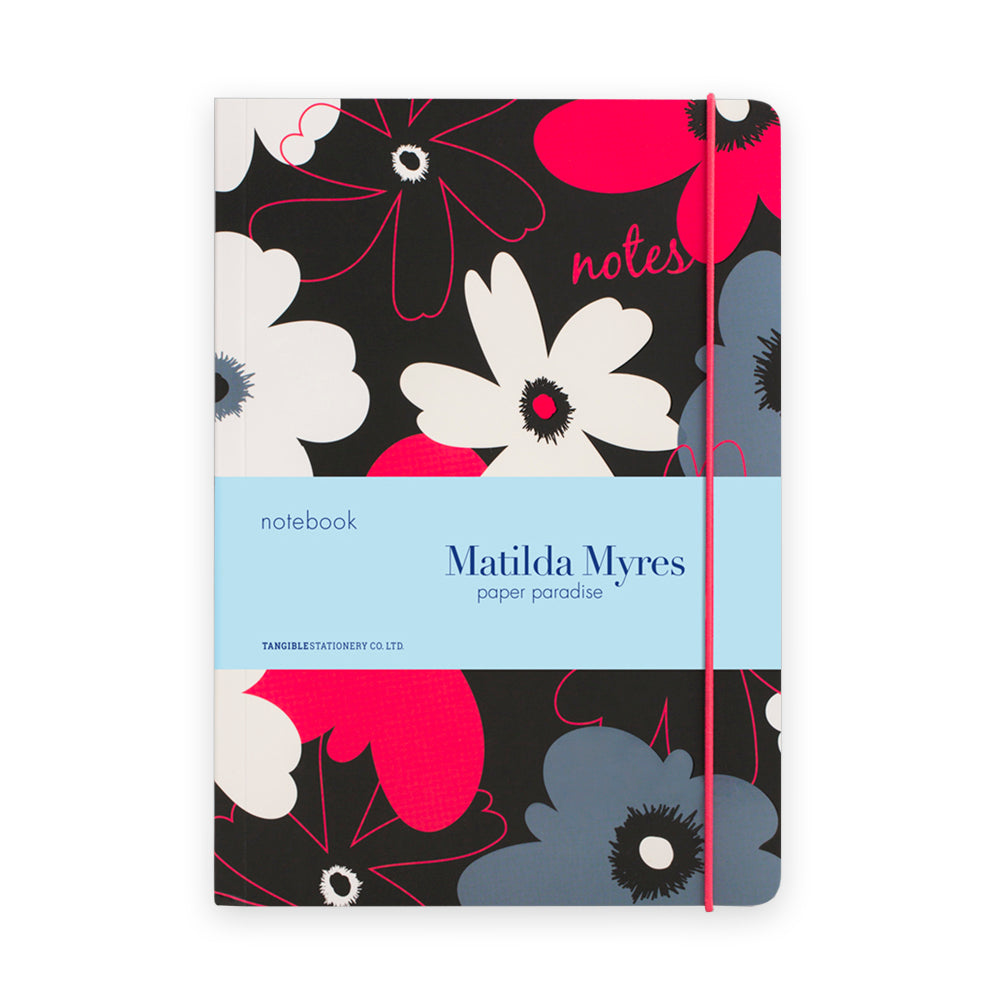 Matilda Myres | A5 Ruled Notebook | Floral