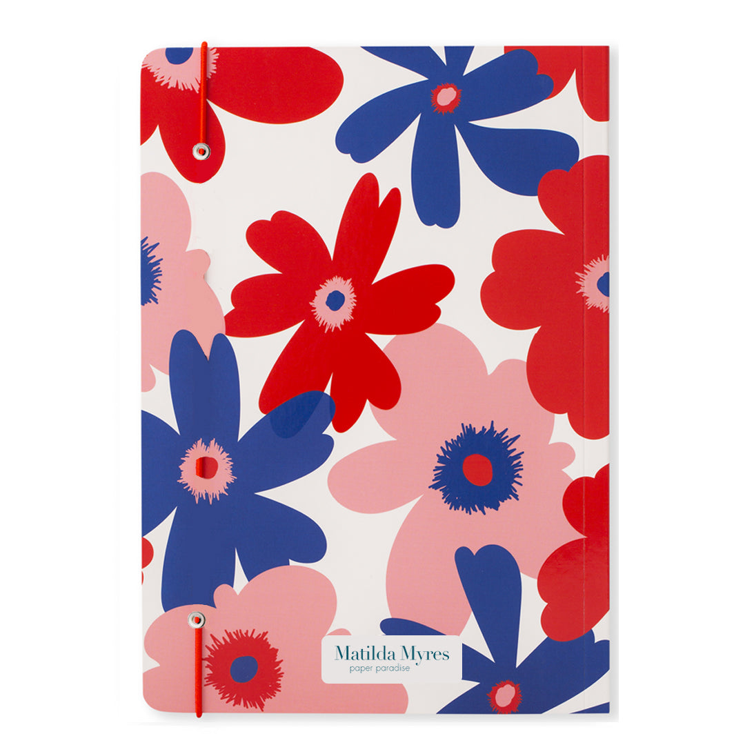 Matilda Myres | A5 Ruled Notebook | Floral