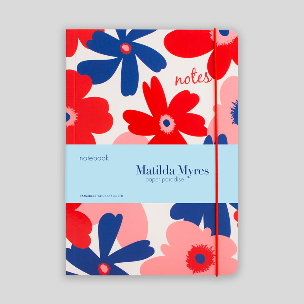 Matilda Myres | A5 Ruled Notebook | Floral