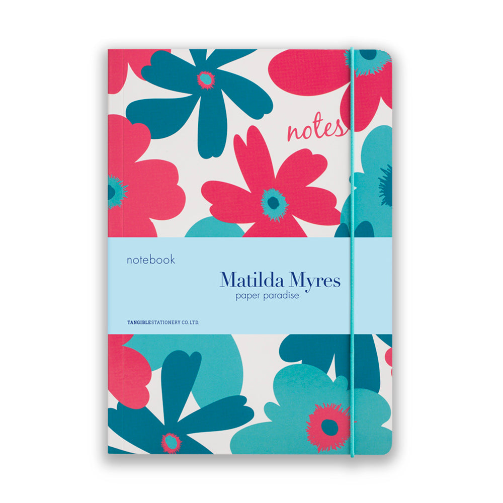 Matilda Myres | A5 Ruled Notebook | Floral