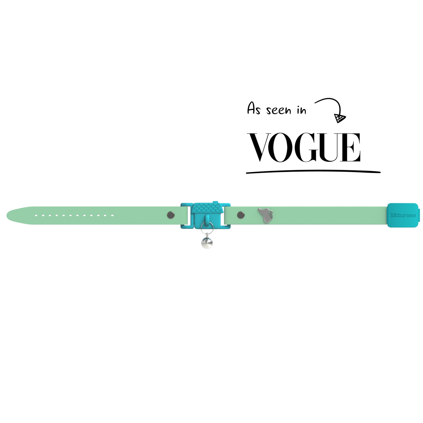 KITTYRAMA MEADOW CAT COLLAR - Quick Release, Breakaway, Hypoallergenic