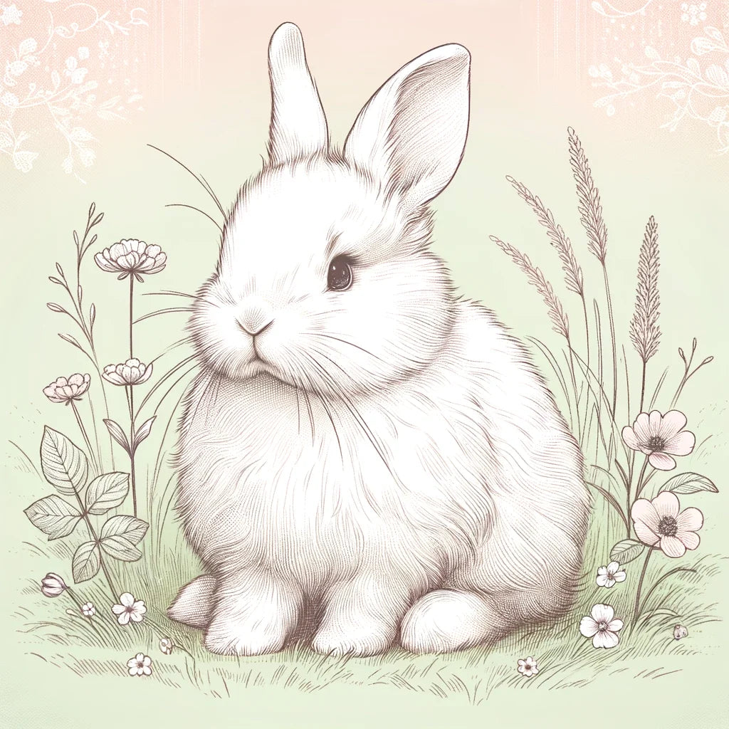 Meadow Rabbit Canvas