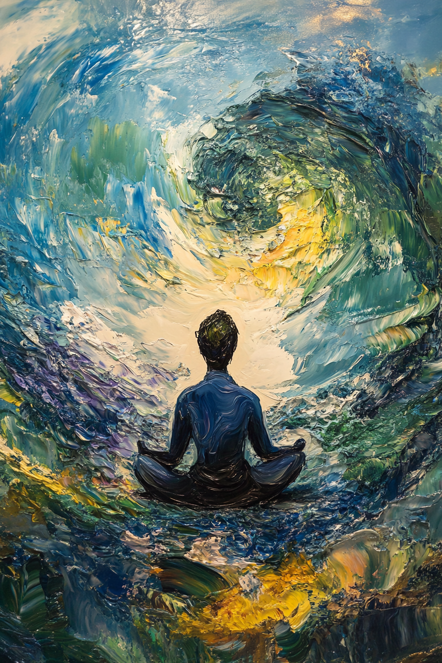 Meditative Tranquillity Canvas