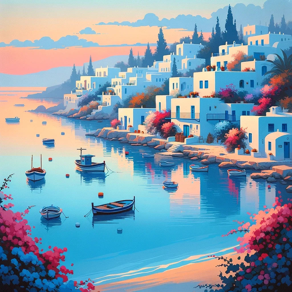 Mediterranean Dawn Canvas