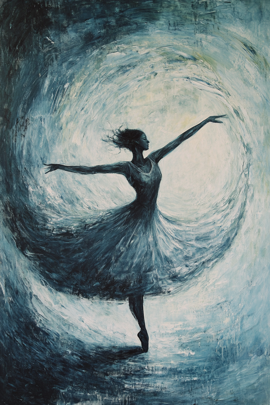 Melancholic Ballet Canvas