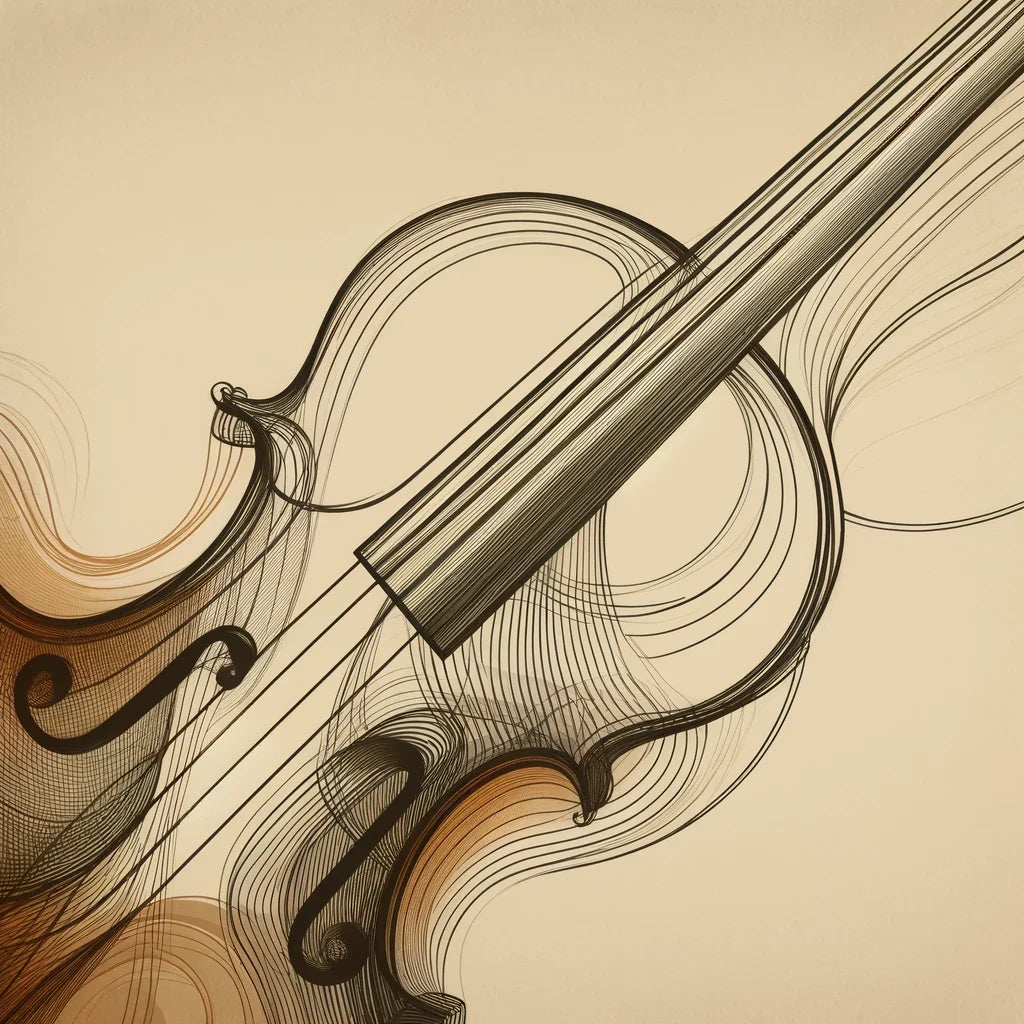 Melodic Curves Canvas