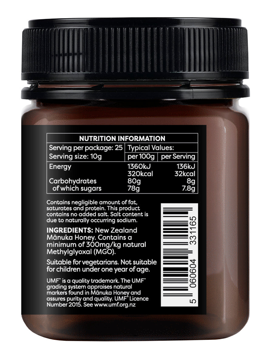 Mānuka Honey 300+ MGO 250g