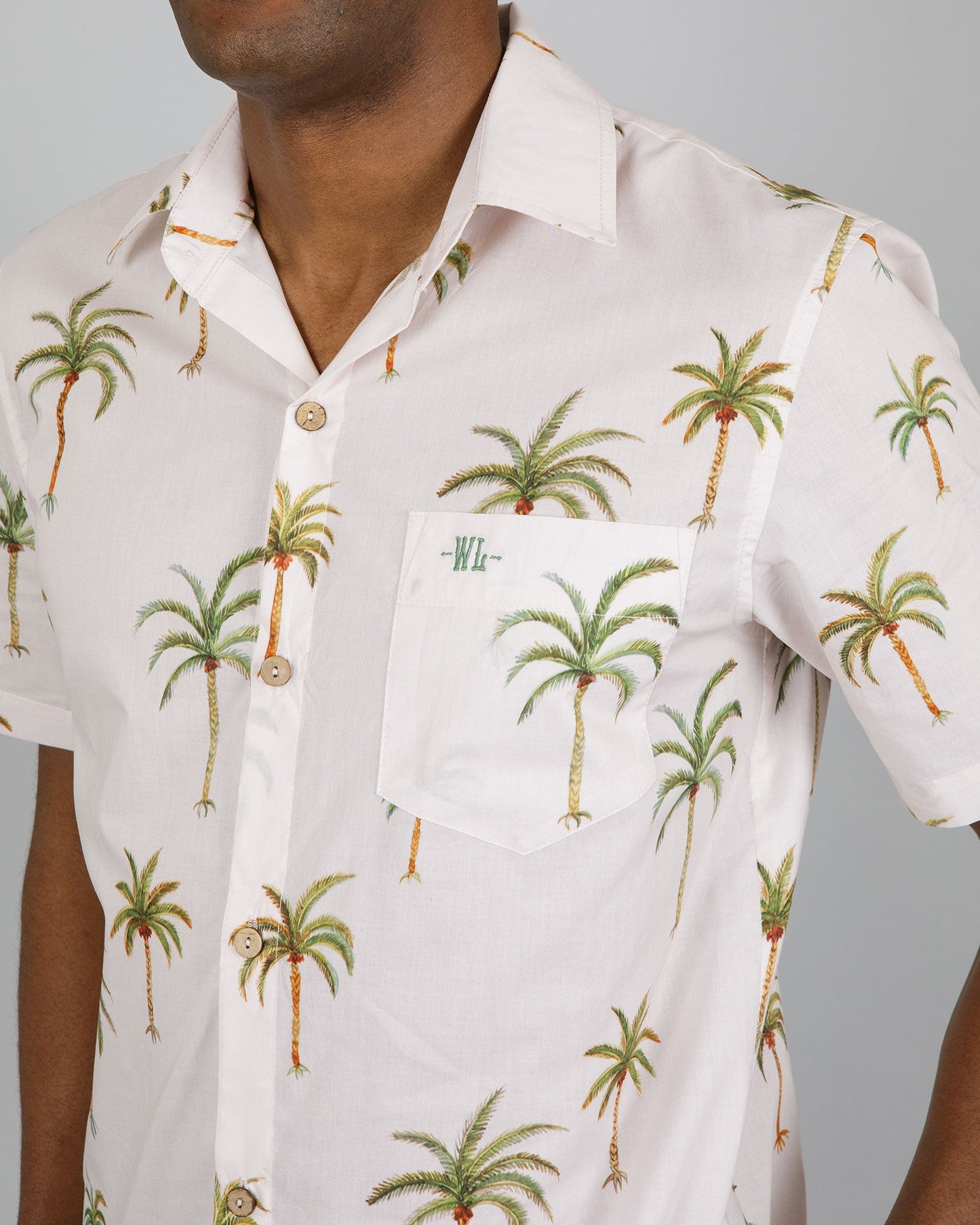 Mens Holiday Shirt - Palm Beach