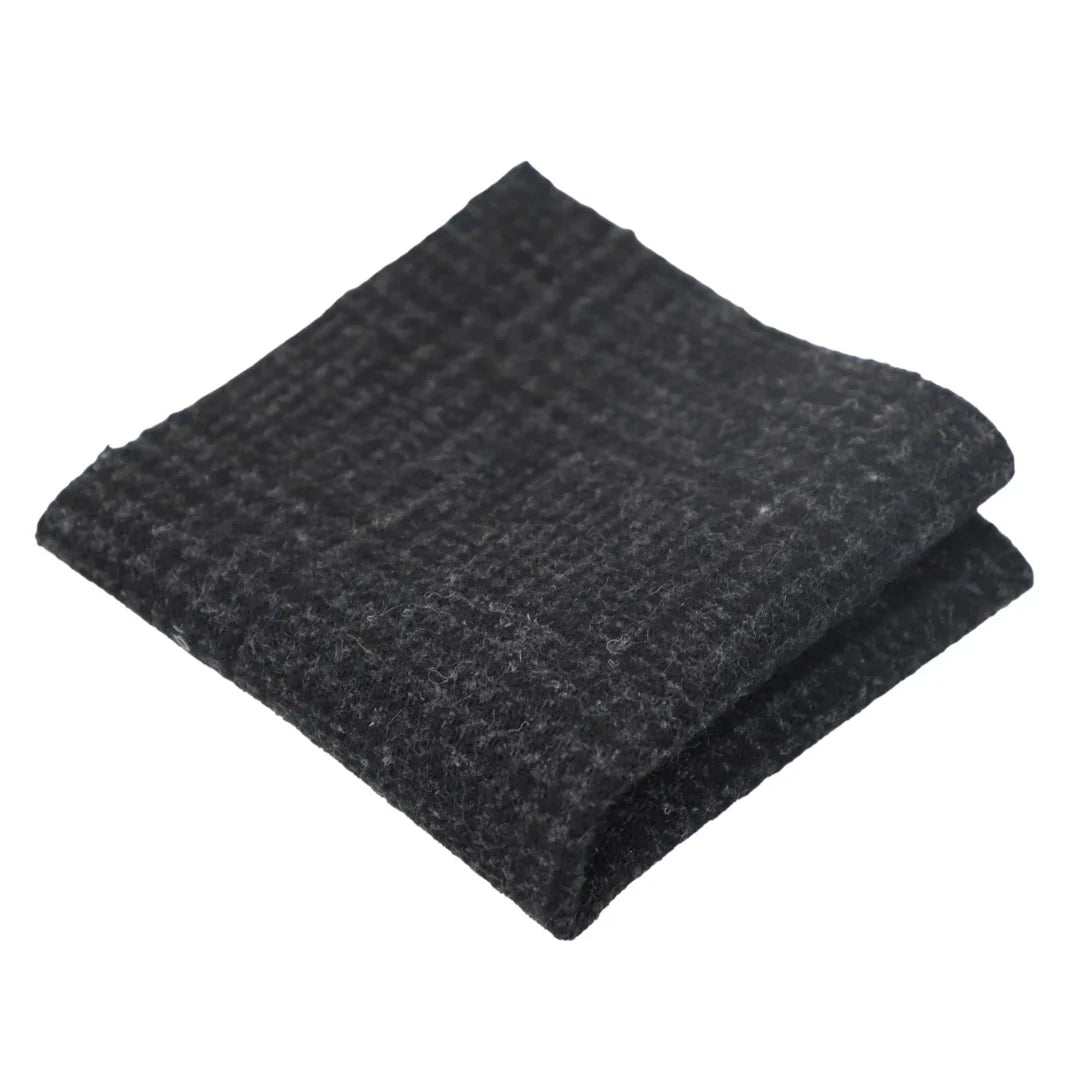 Men's Tweed Herringbone Tie & Pocket Square Set
