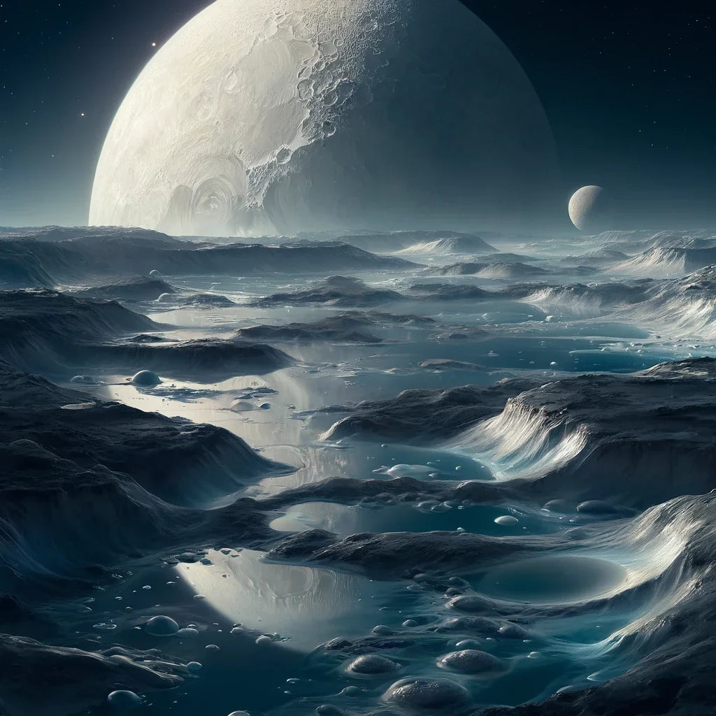 Mercury's Borealis Mirage Canvas