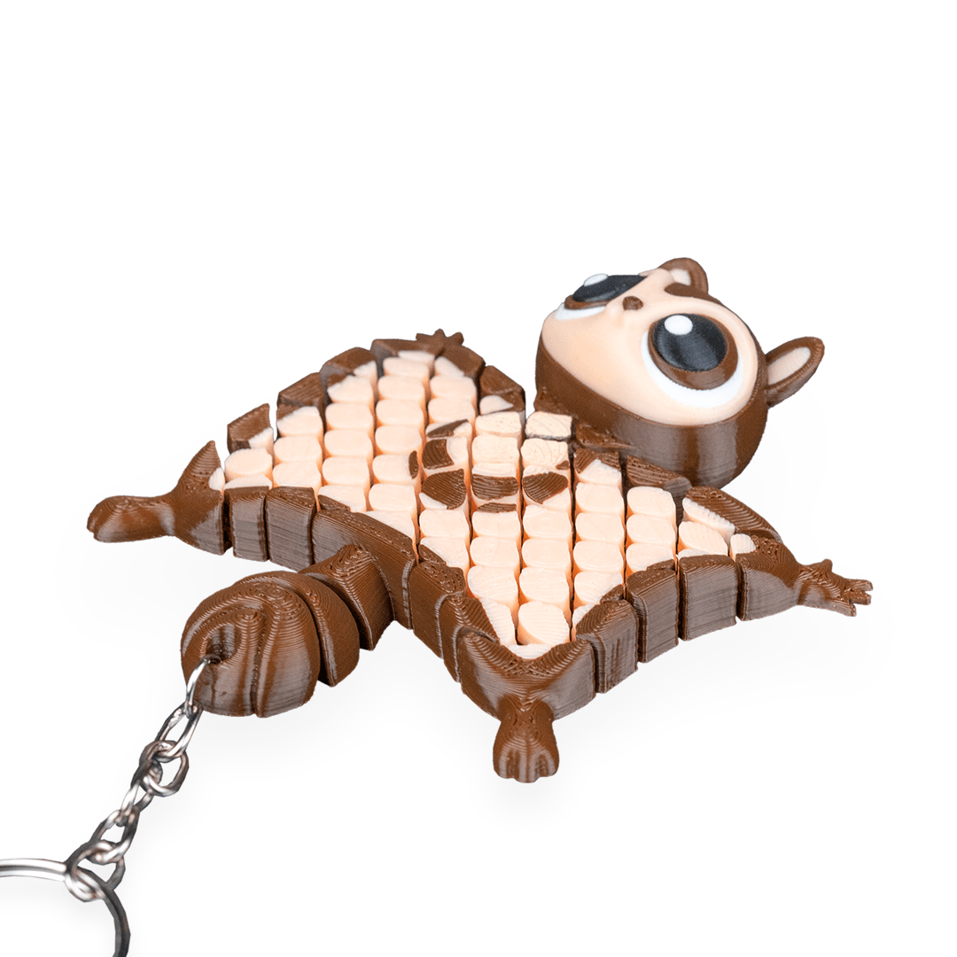 Merle the Flying Squirrel Keychain - The Cutest Bag Buddy