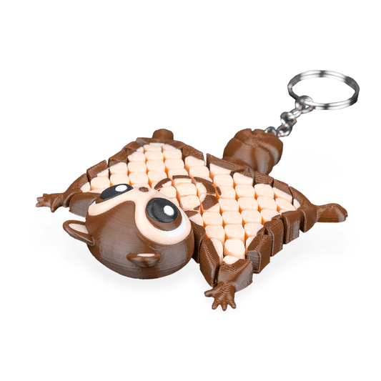 Merle the Flying Squirrel Keychain - The Cutest Bag Buddy