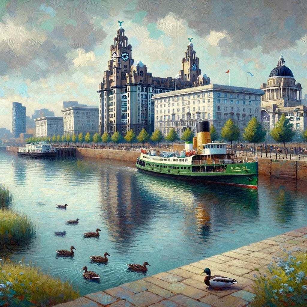 Merseyside Magic in Liverpool Canvas