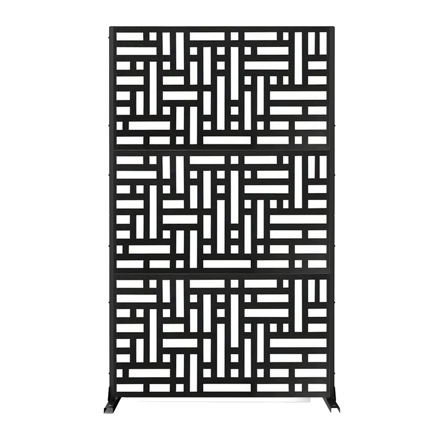 Metal Indoor/Outdoor Privacy Screen 90cm x 180cm - Maze