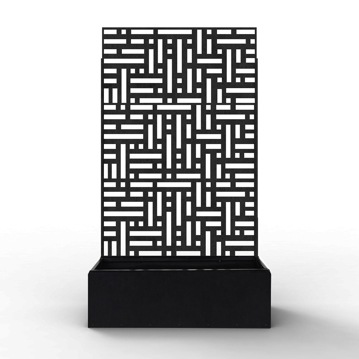 Metal Indoor/Outdoor Privacy Screen with Plant Pot - 90cm x 180cm