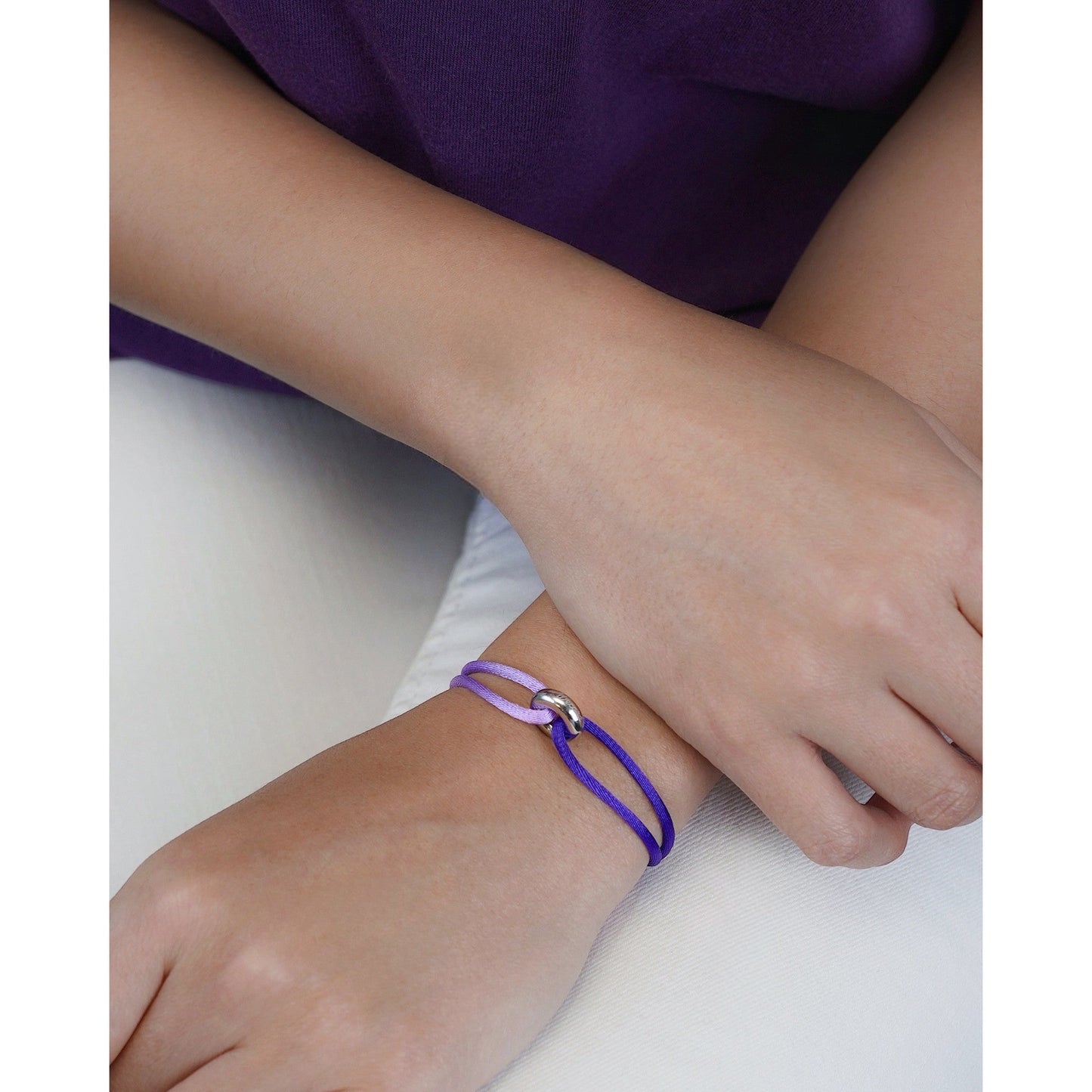 Women's Day Cord Bracelet