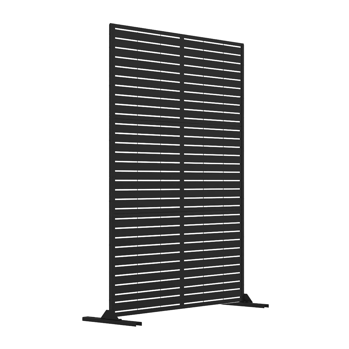 Metal Indoor/Outdoor Privacy Screen 90cm x 180cm - Slats
