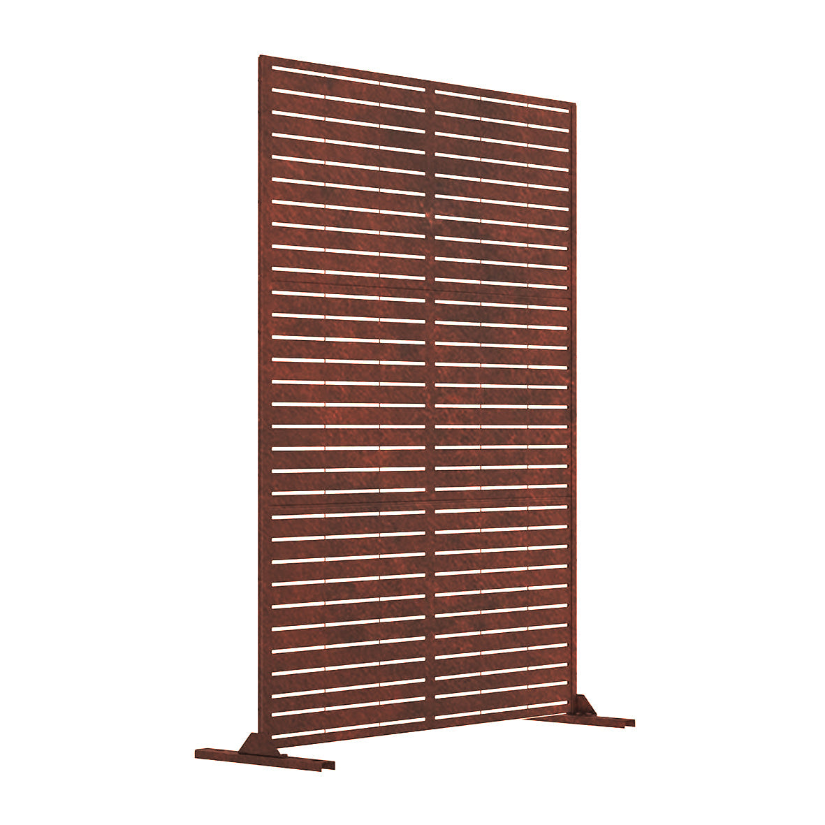 Metal Indoor/Outdoor Privacy Screen 90cm x 180cm - Slats