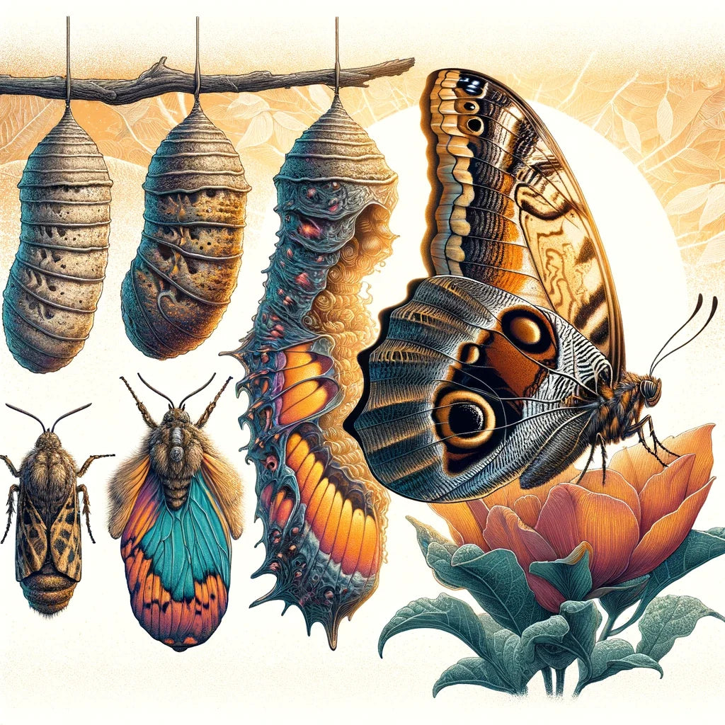 Metamorphosis Wings Cotton Cushion