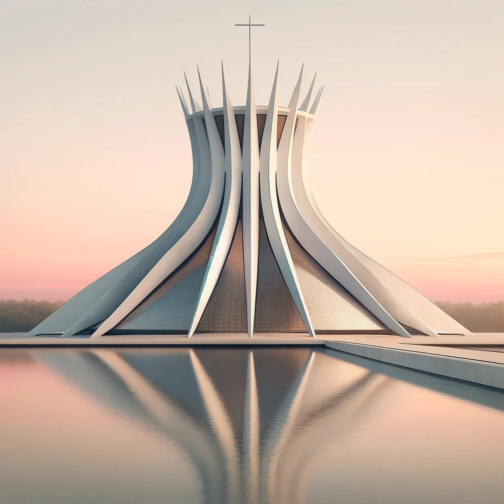 Metropolitan Cathedral Reflections Canvas